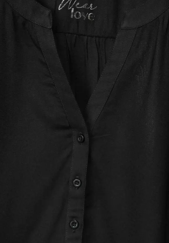 Street One Bluse in Unifarbe