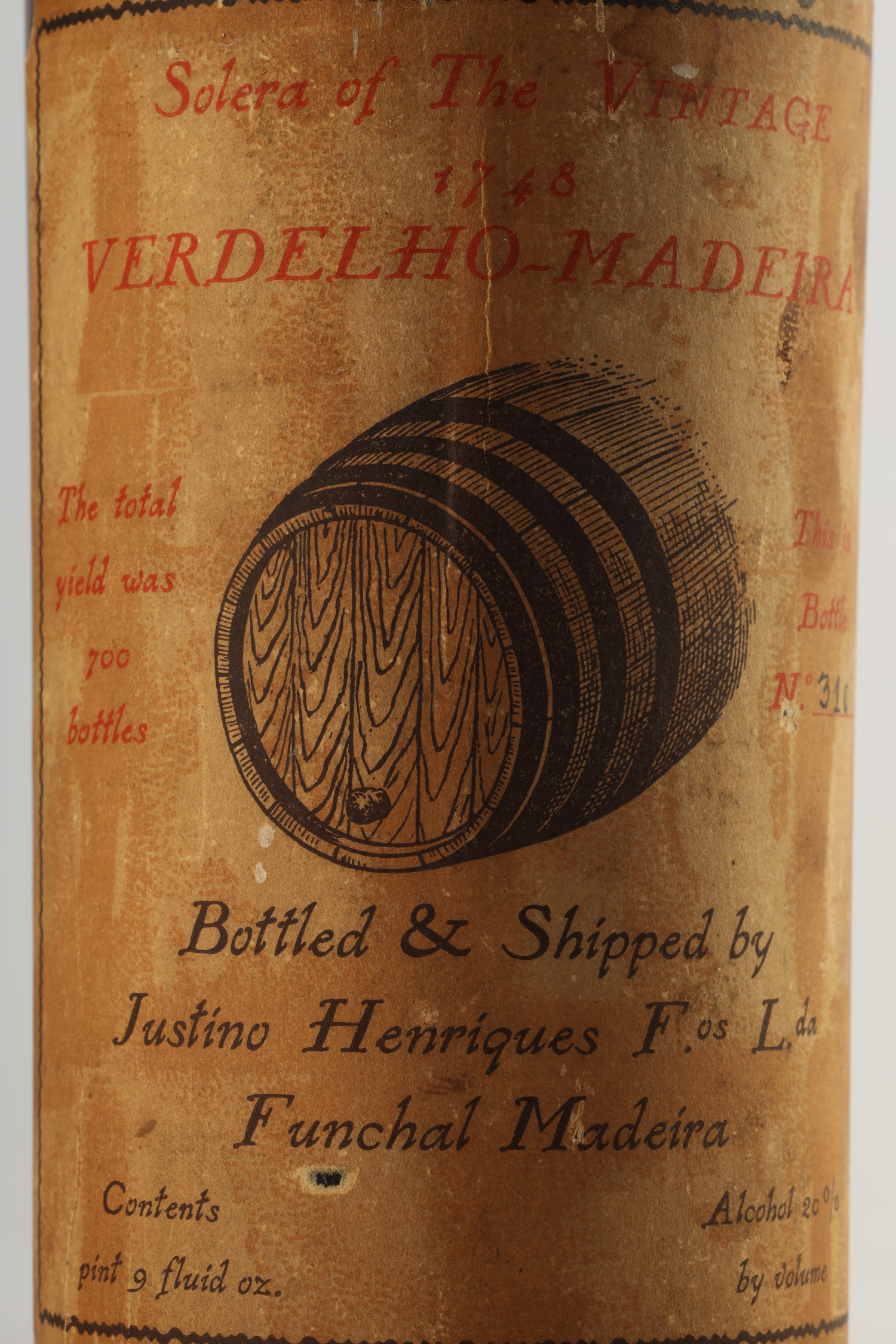 Justino Henriques Verdelho 1748, Madeira