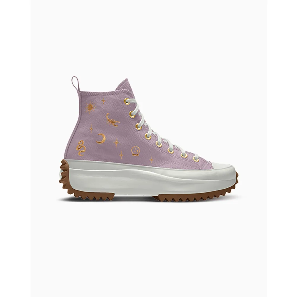 Converse Custom Run Star Hike Platform Embroidery By You A07991CHO23_PHANTOMVIOLET_CELESTIAL_G / pink