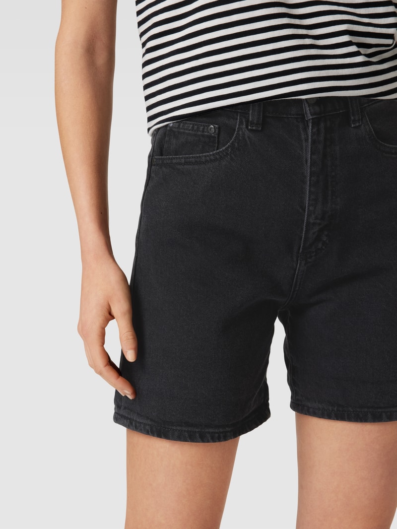 Bermudas mit 5-Pocket-Design Modell 'SVIAA' in schwarz
