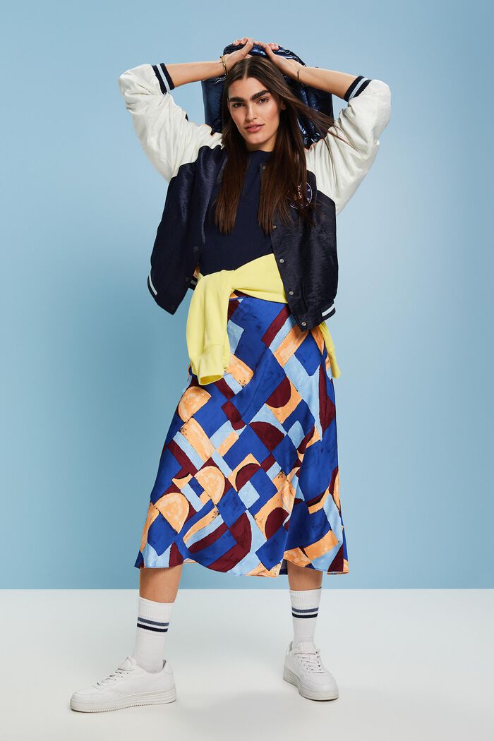 Kurzärmliger Wollpullover