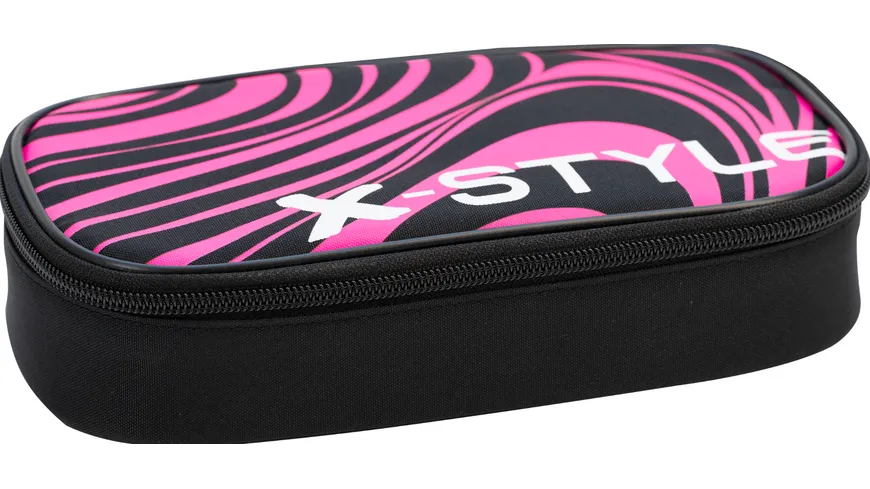 EBERHARD FABER Schüleretui Jumbo Schlamperbox schwarz/neon pink