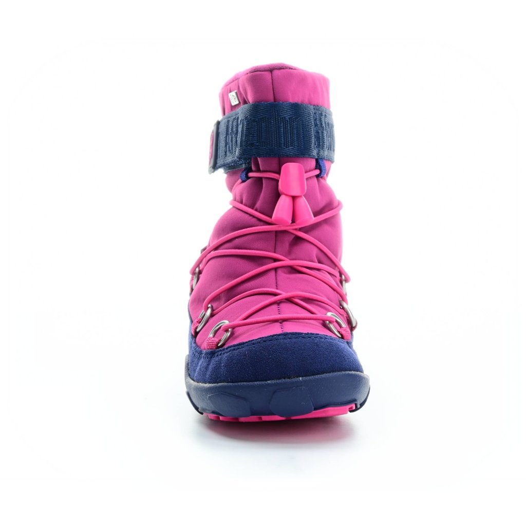 Affenzahn Schneestiefel Vegan Snowy Flamingo Pink Winterbarfußschuhe