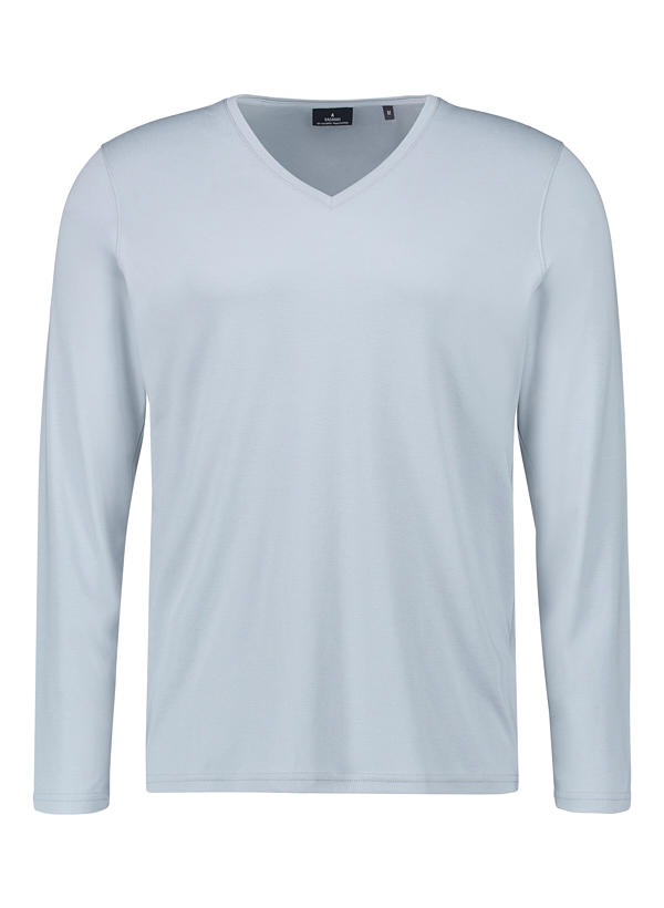 RAGMAN, Longsleeve, Pima Baumwolle, silbergrau