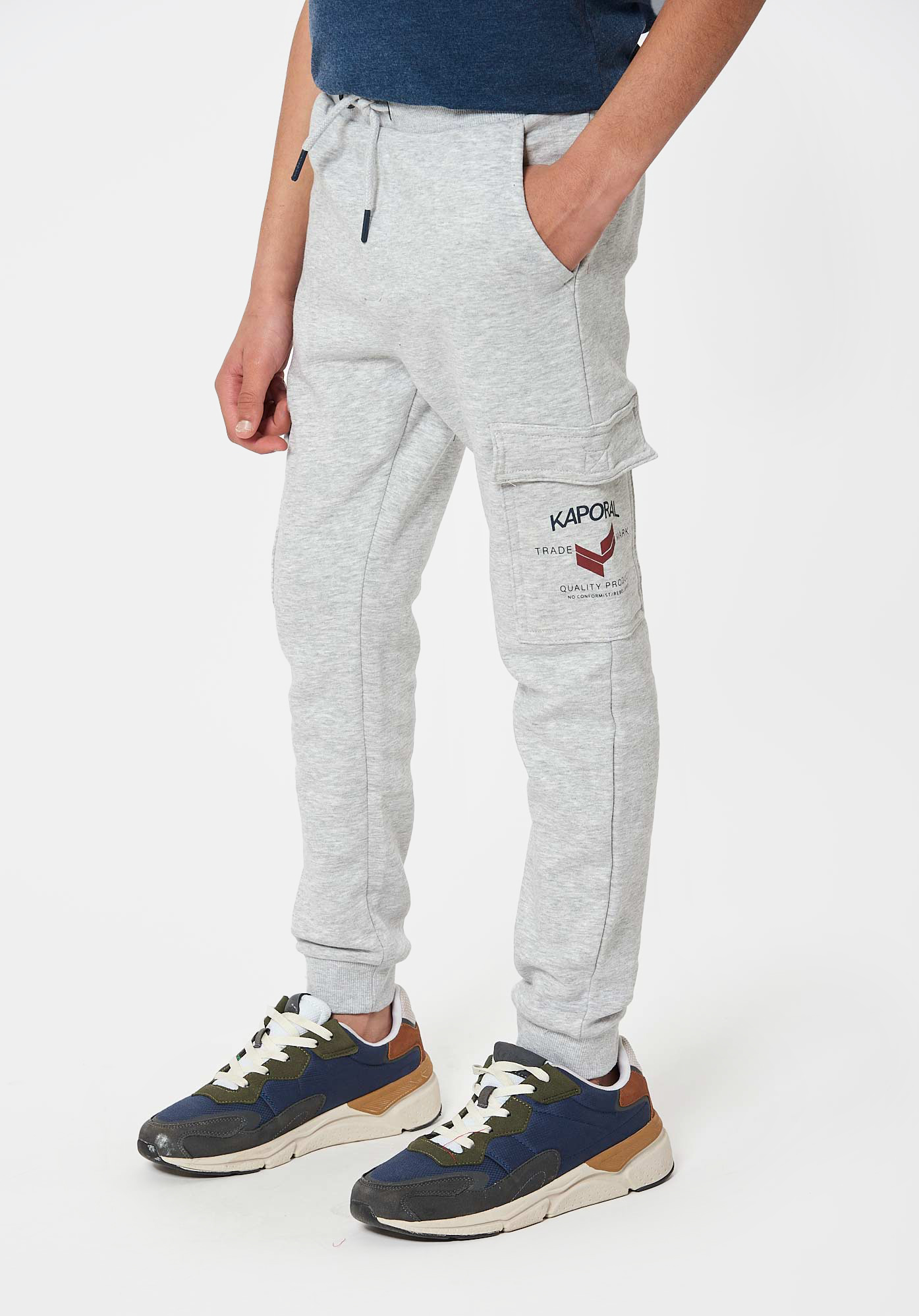 PURE   Jogging gris Garçon