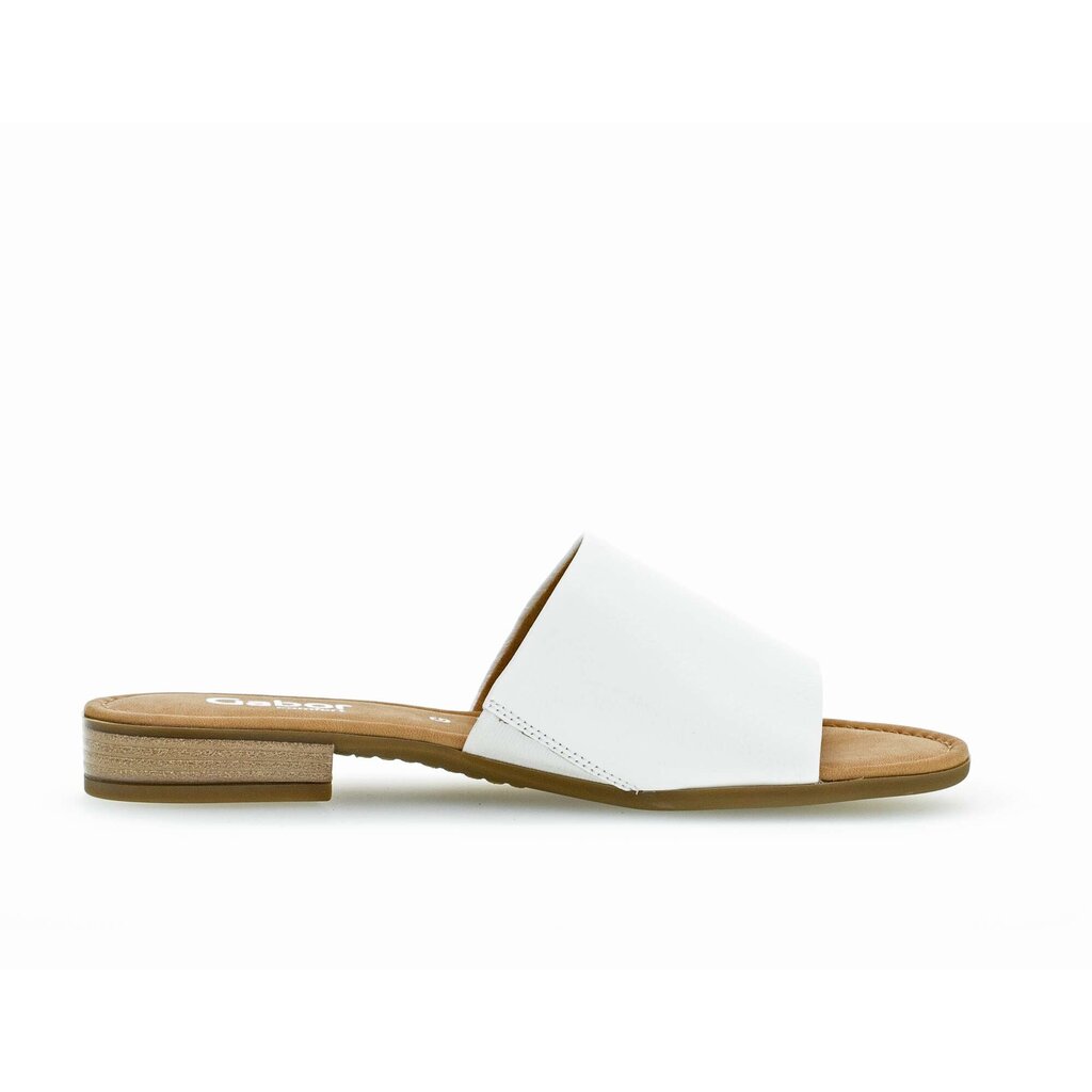 Gabor comfort Pantolette weiß