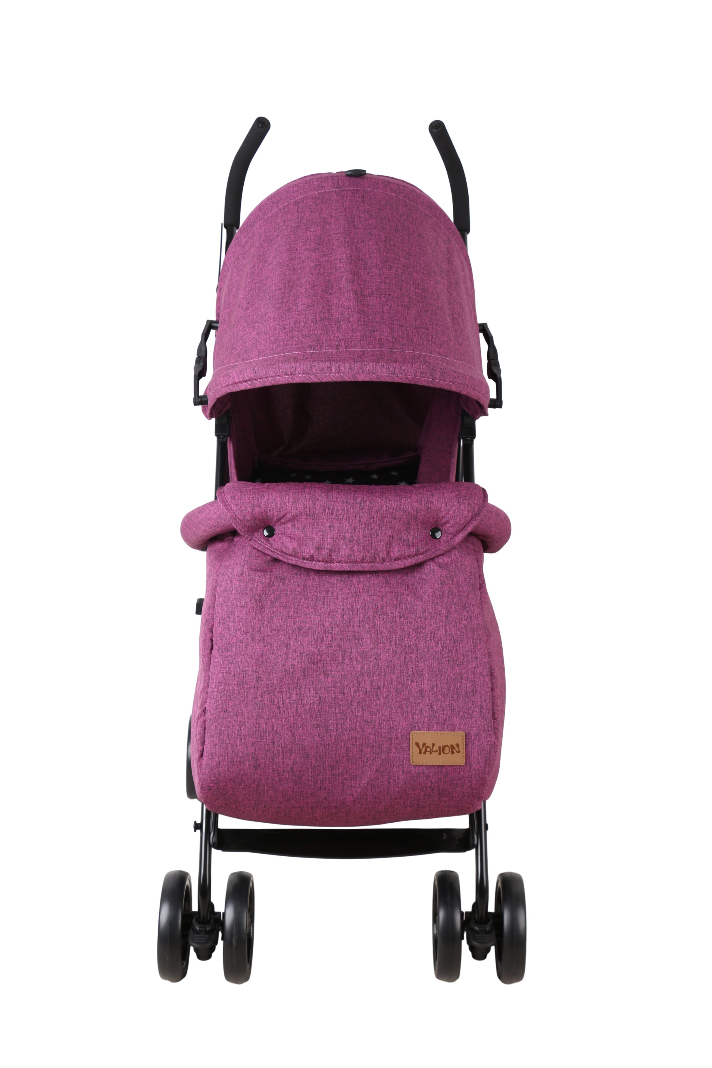 Yalion Kinder-Buggy Kinderwagen Buggy Reisebuggy Klein Zusammenklappbar bis 15kg Purple