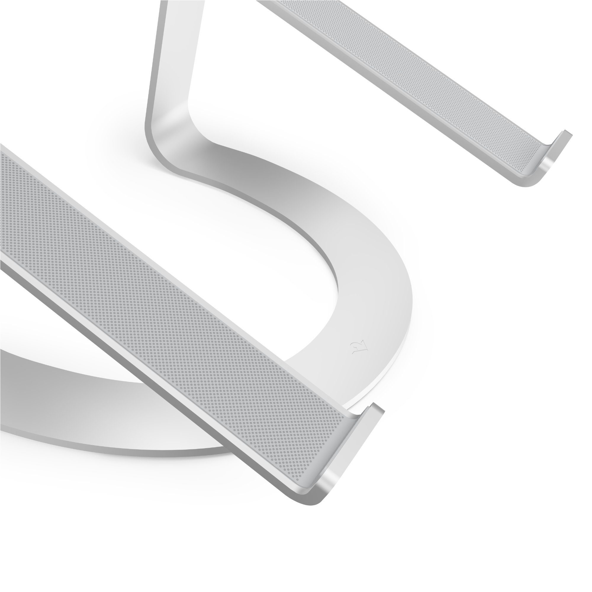 Twelve South Curve SE Aluminium Stand, Silber Laptop-Ständer, (MacBook / Notebooks von 13 bis 16 Zoll)