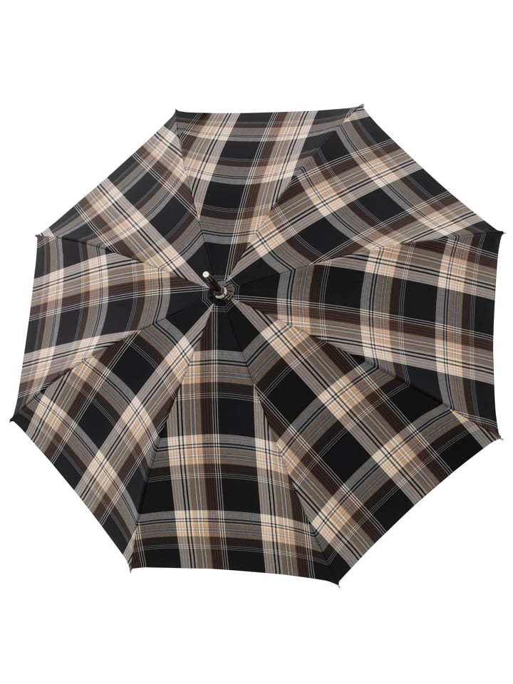 doppler Manufaktur Zürs Rustika Stockschirm 91 cm in karo günstig kaufen onesize