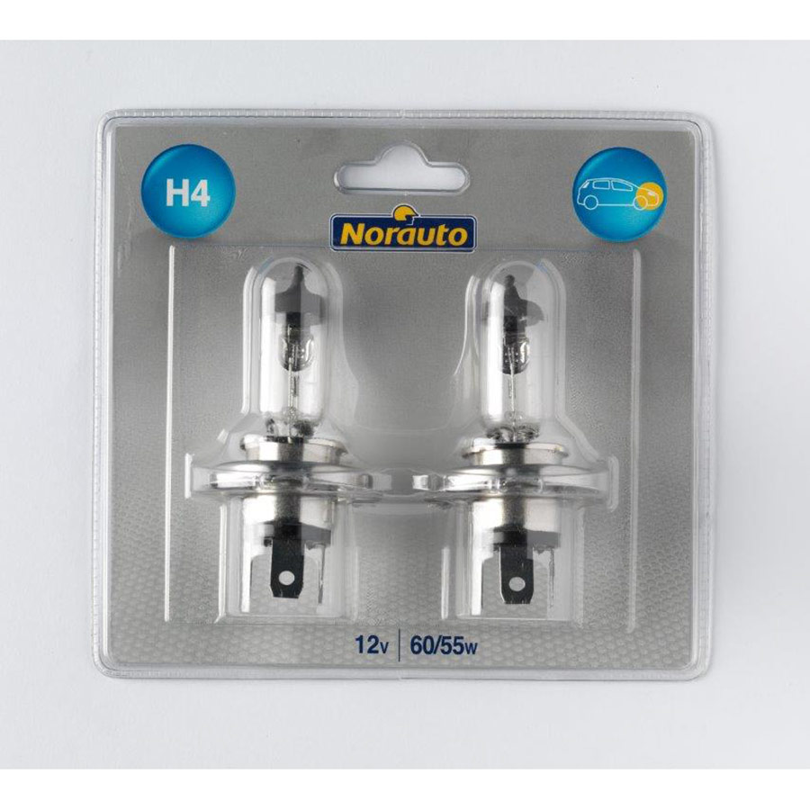 Norauto H4 Halogen-Scheinwerferlampe, 2 Stück - ATU