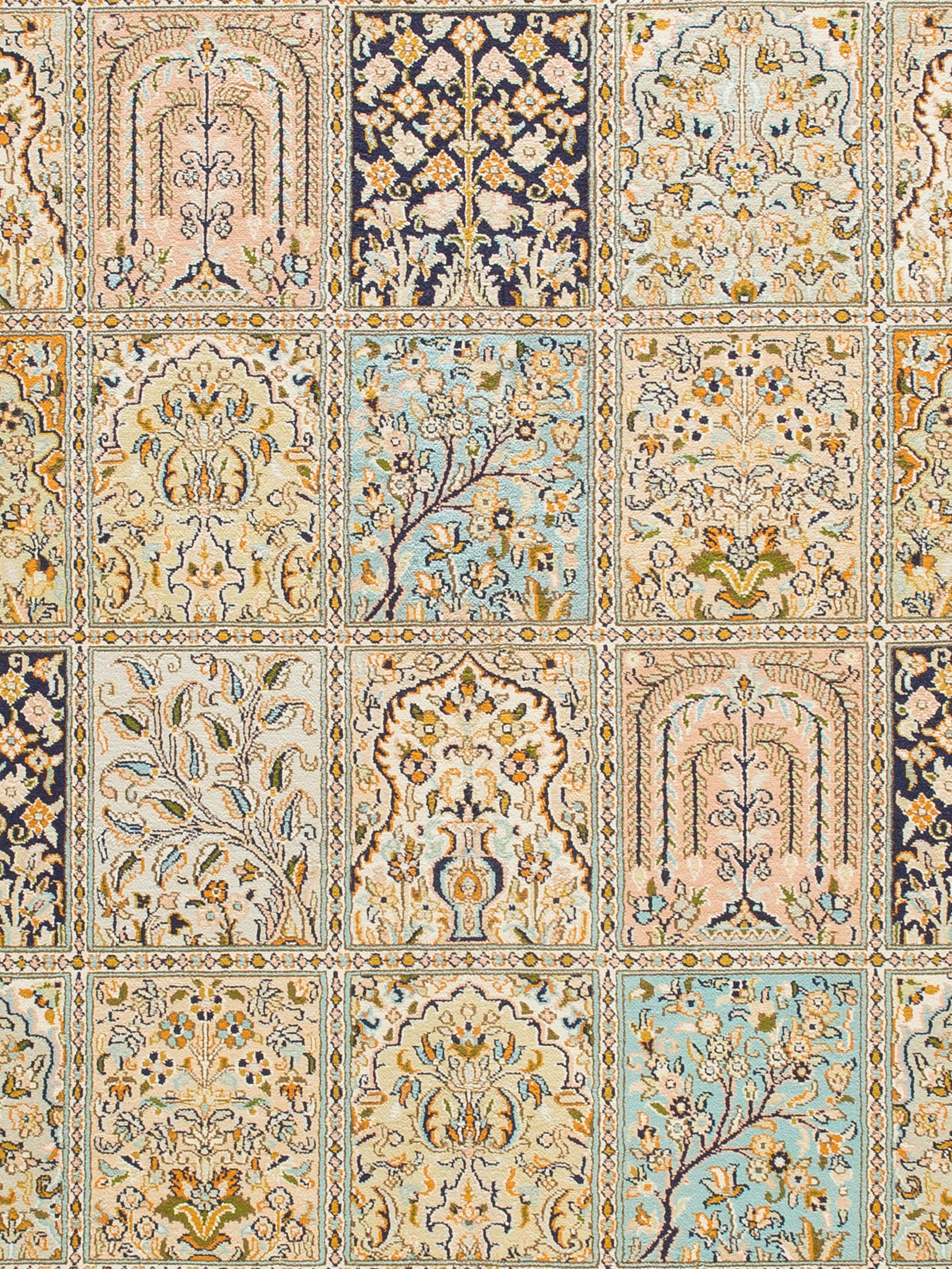 Kaschmir Seide 18/18 ca. 245 x 335 cm, Unikat / Einzelstück