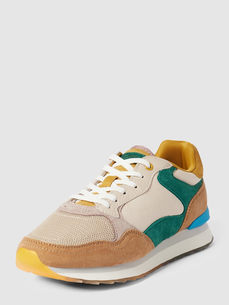 Sneaker im Colour-Blocking-Design Modell 'OAXACA' in beige