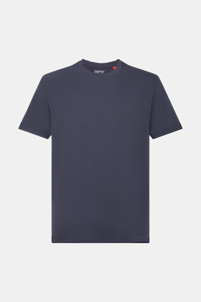 Rundhals-T-Shirt aus Jersey, 100 % Baumwolle
