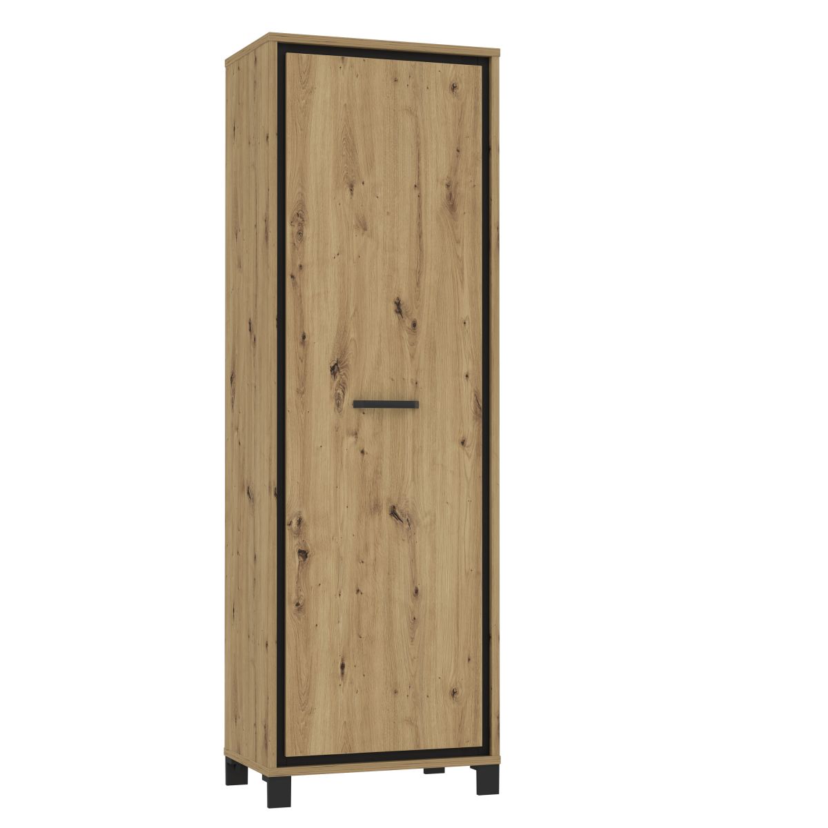 Kleiderschrank Trondheim Eiche schwarz