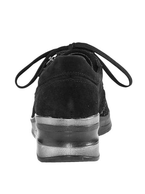 Schnürschuh mit seitlichem Reißverschluss