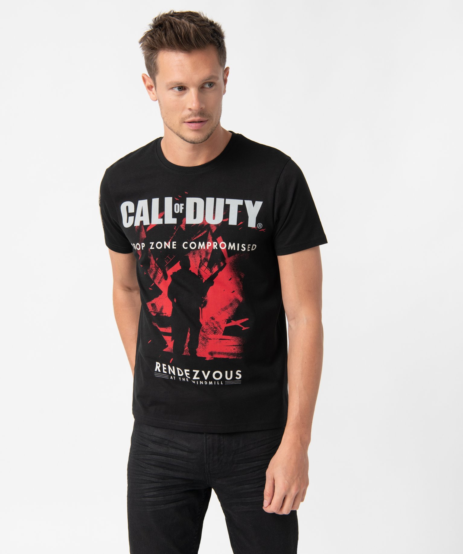 Tee-shirt homme avec motif XXL - Call of Duty noir | GEMO