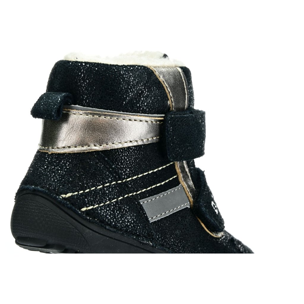 D.D.Step W063-42254B Black Winterbarfußschuhe