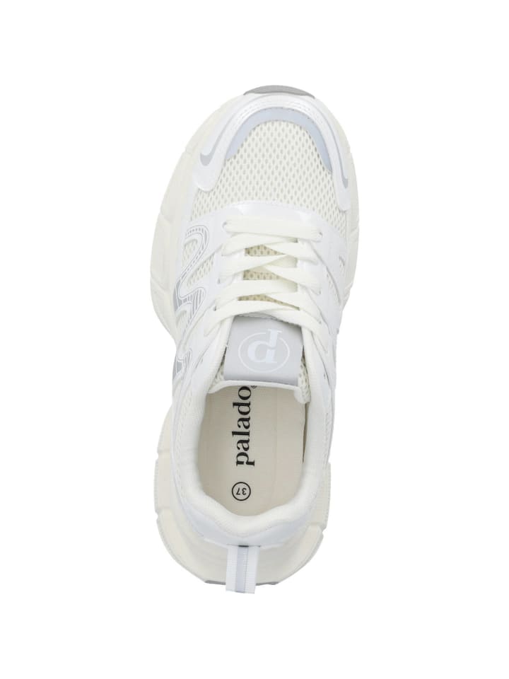 palado Sneakers Low in white silver combi günstig kaufen