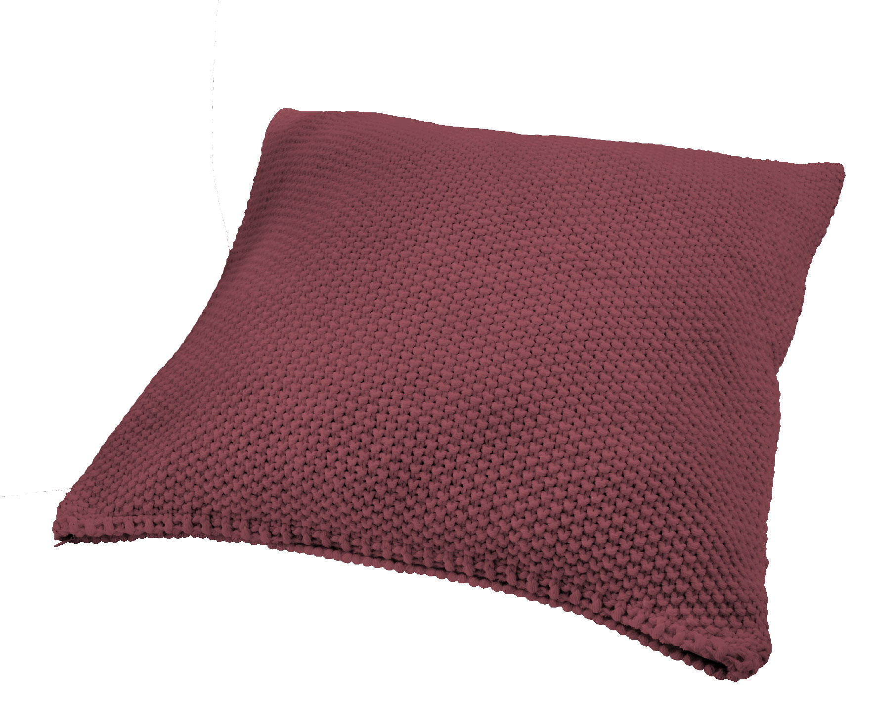 HahnJersey-Strickkissenhülle