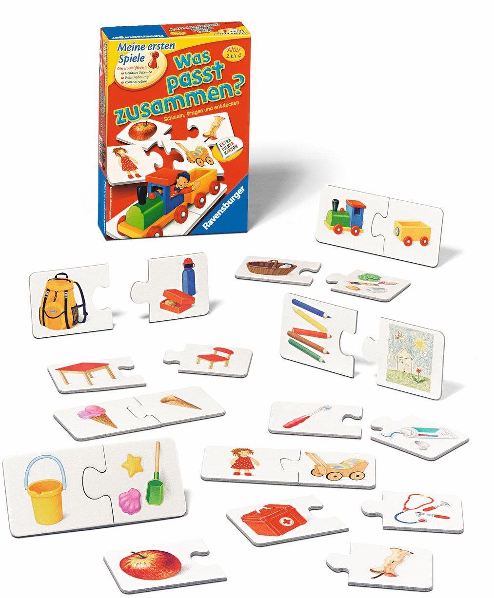 Ravensburger Spiel, Was passt zusammen?, Made in Europe, FSC® - schützt Wald - weltweit