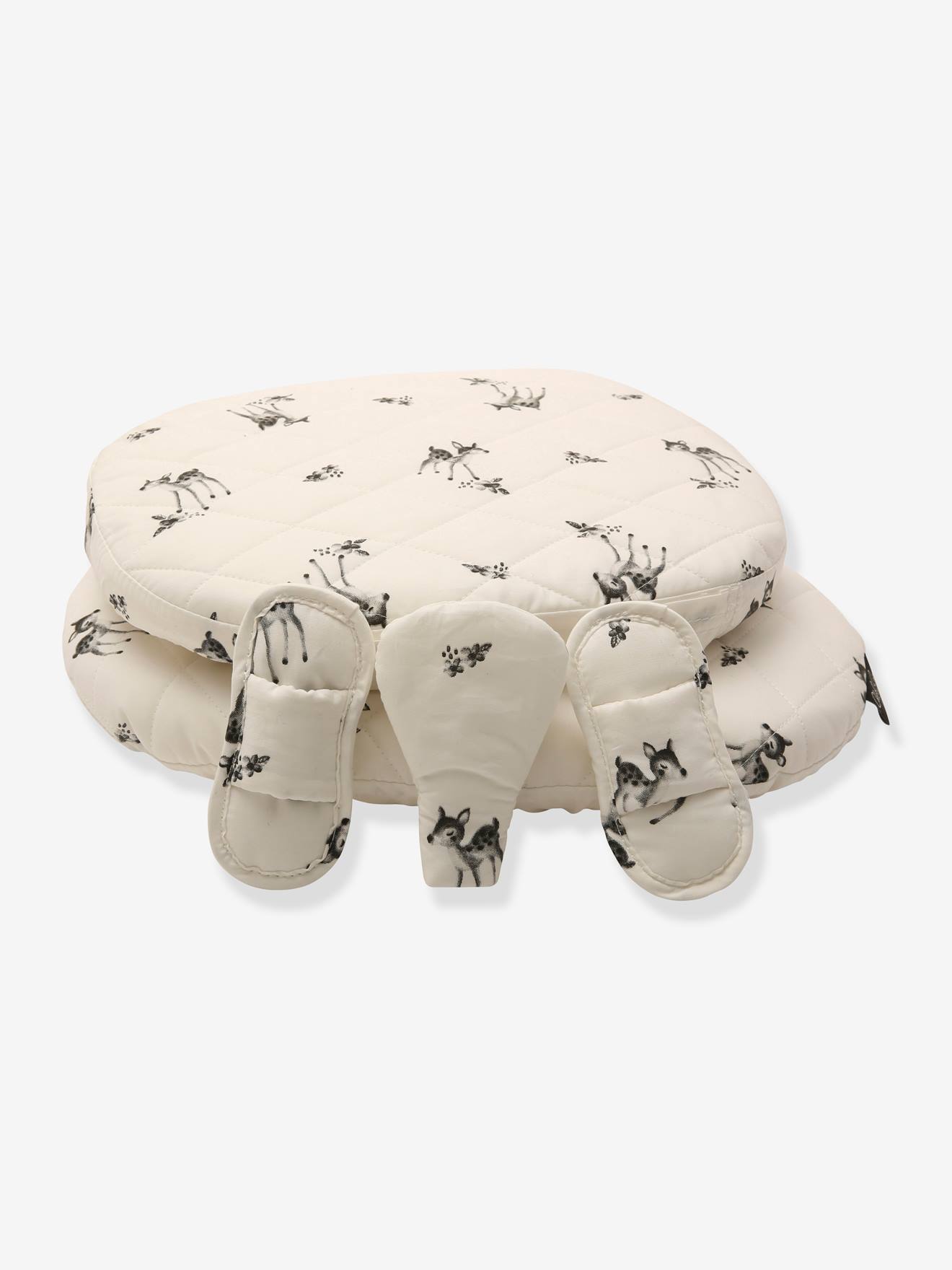 Les 2 coussins Tibu CHARLIE CRANE fawn