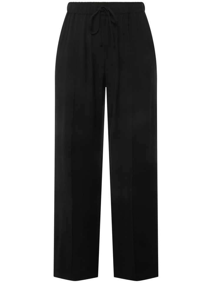 Ulla Popken Schlupfhose in schwarz günstig kaufen 46 - Normalgröße