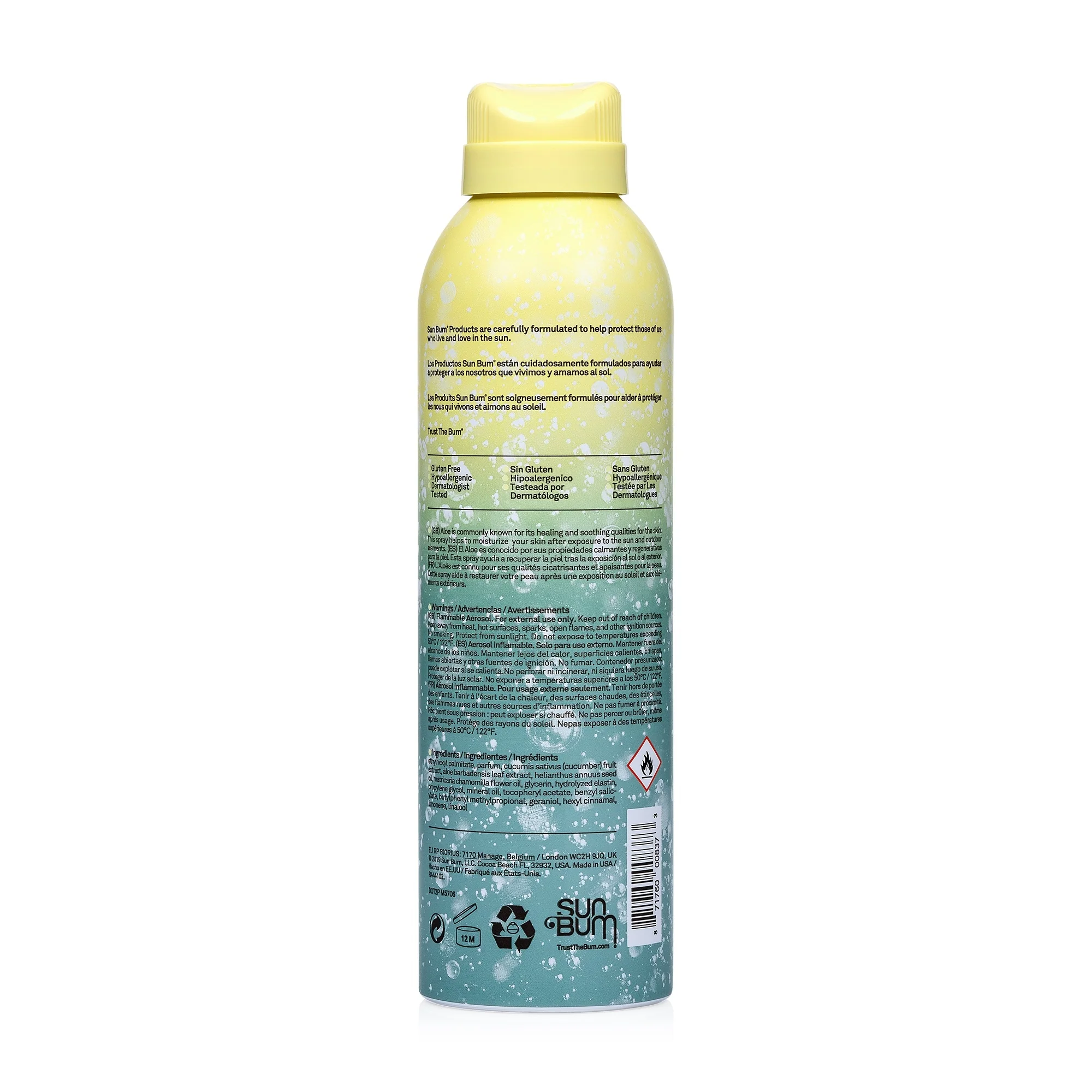 Napozás utáni hűsítő spray - Napozás utáni testápoló, Napozás utáni testápoló tej