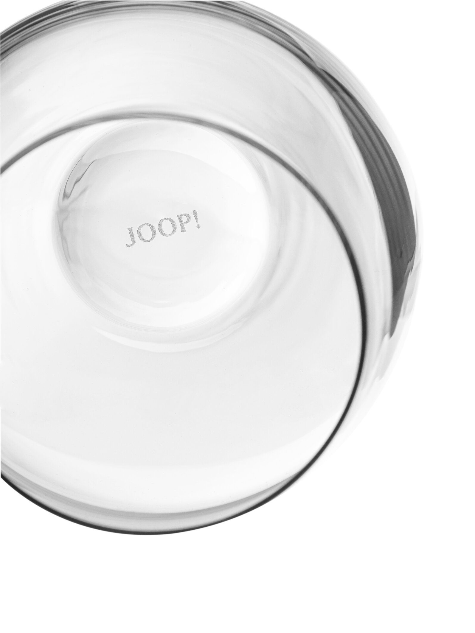Joop! Glas JOOP! LIVING - SINGLE CORNFLOWER Wasserglas 2er Set, Glas