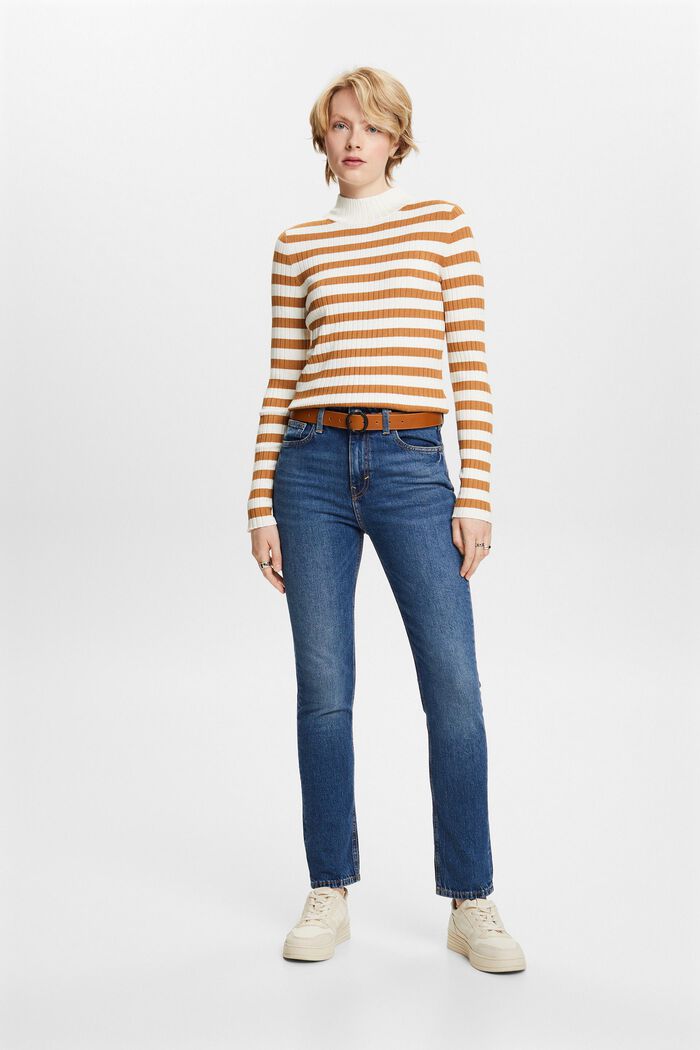 Schmale Jeans mit mittlerer Bundhöhe