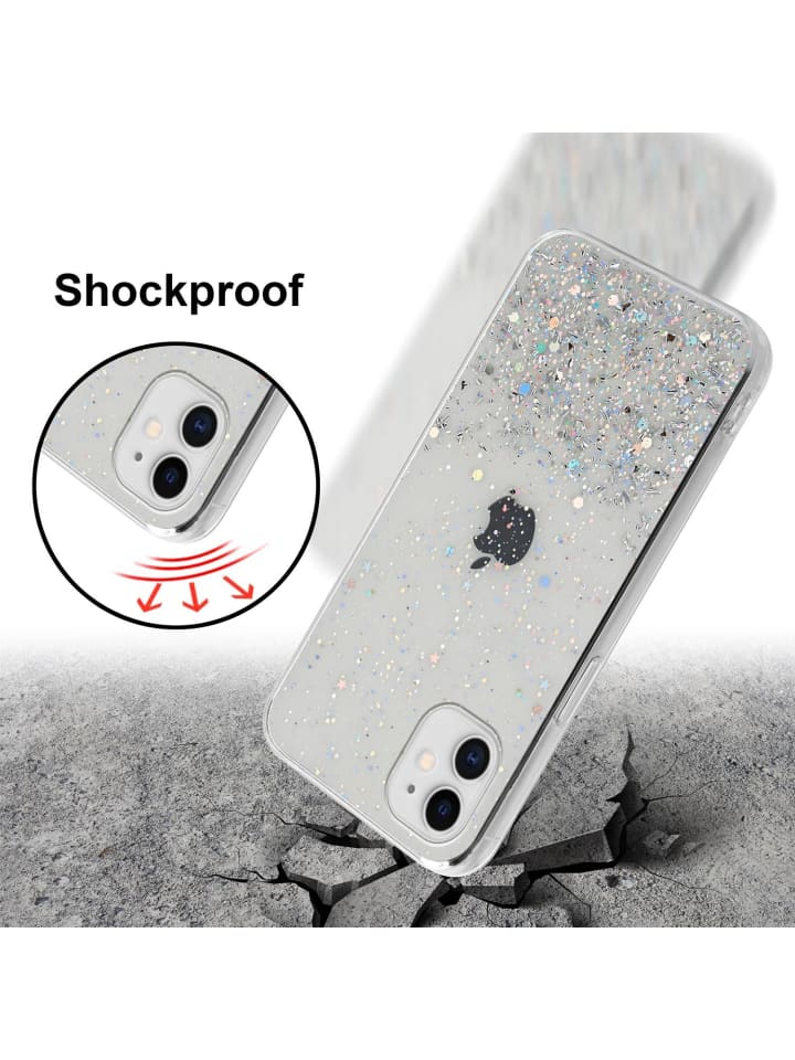 cadorabo Hülle für Apple iPhone 11 PRO Glitter in Transparent mit Glitter günstig kaufen iPhone 11 Pro