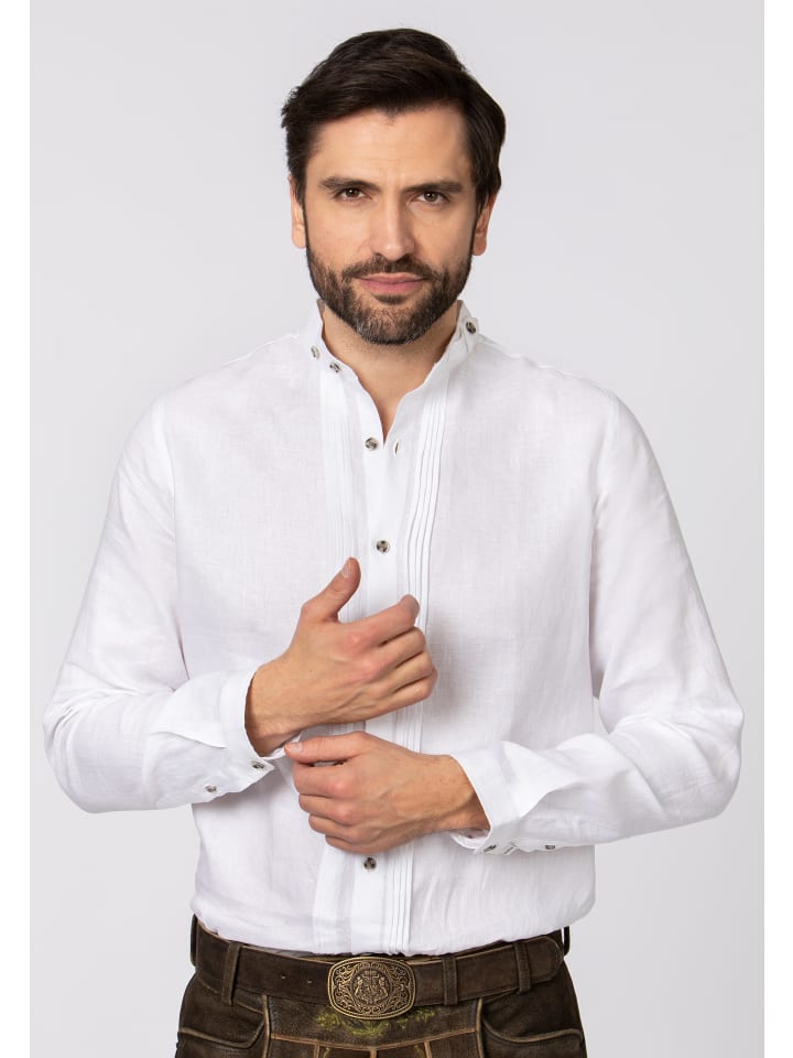Stockerpoint Stockerpoint Trachtenhemd Julian in weiss günstig kaufen
