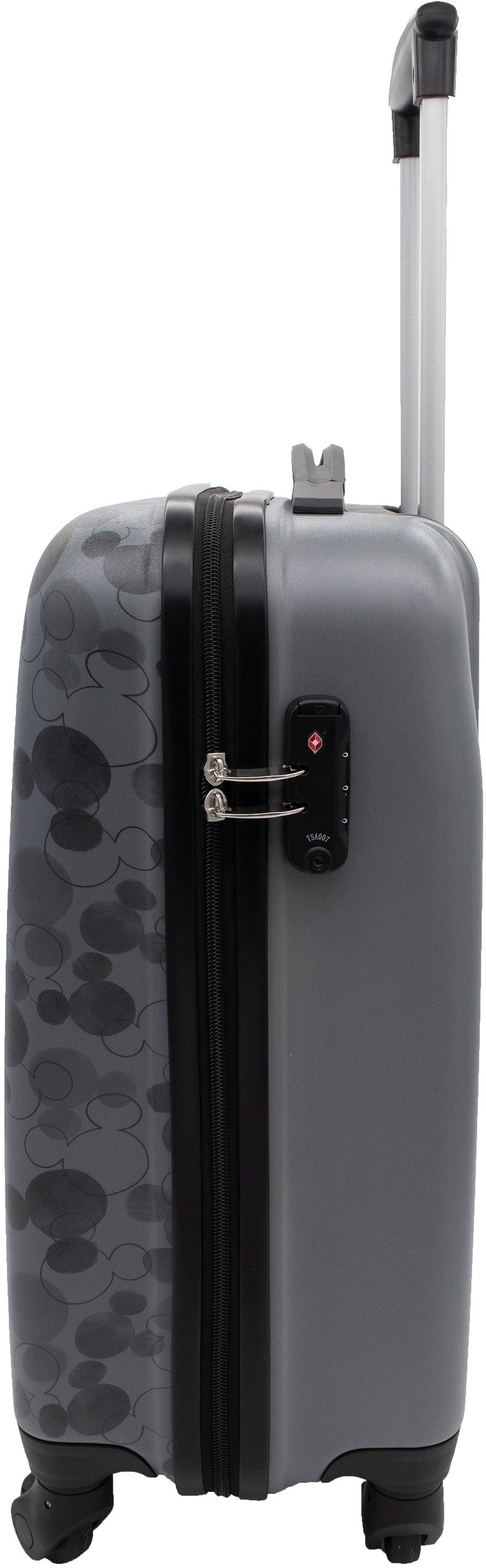UNDERCOVER Hartschalen-Trolley Mickey Mouse, 56 cm, 4 Rollen, mit TSA-Zahlenschloss