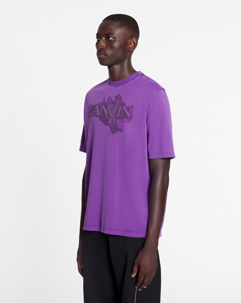 T-SHIRT CLASSIQUE IMPRIMÉ AIGLE LANVIN X FUTURE