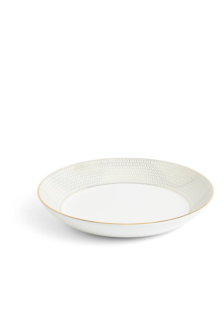 Prato fundo Wedgwood Gio Gold de 22 cm