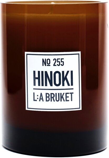 L:A Bruket No. 255 Scented Candle Hinoki Duftkerze