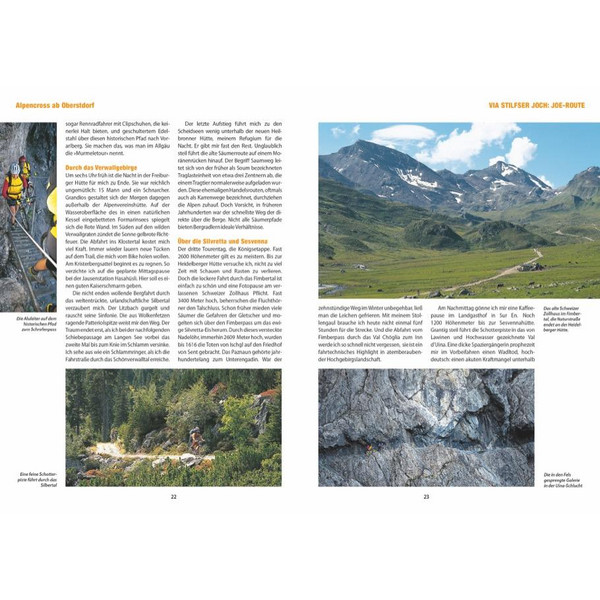 Alpencross mit dem Mountainbike - Radwanderführer