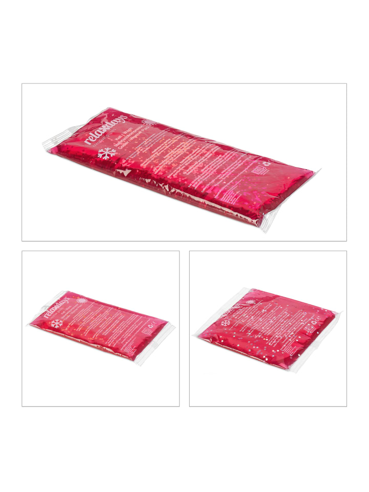 relaxdays 8-tlg. Kühlpad Set in Pink günstig kaufen onesize