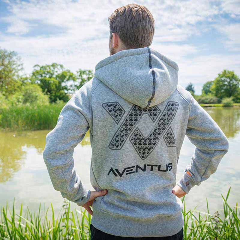 Pulover s kapuco GURU AVENTUS HOODIE SIVA