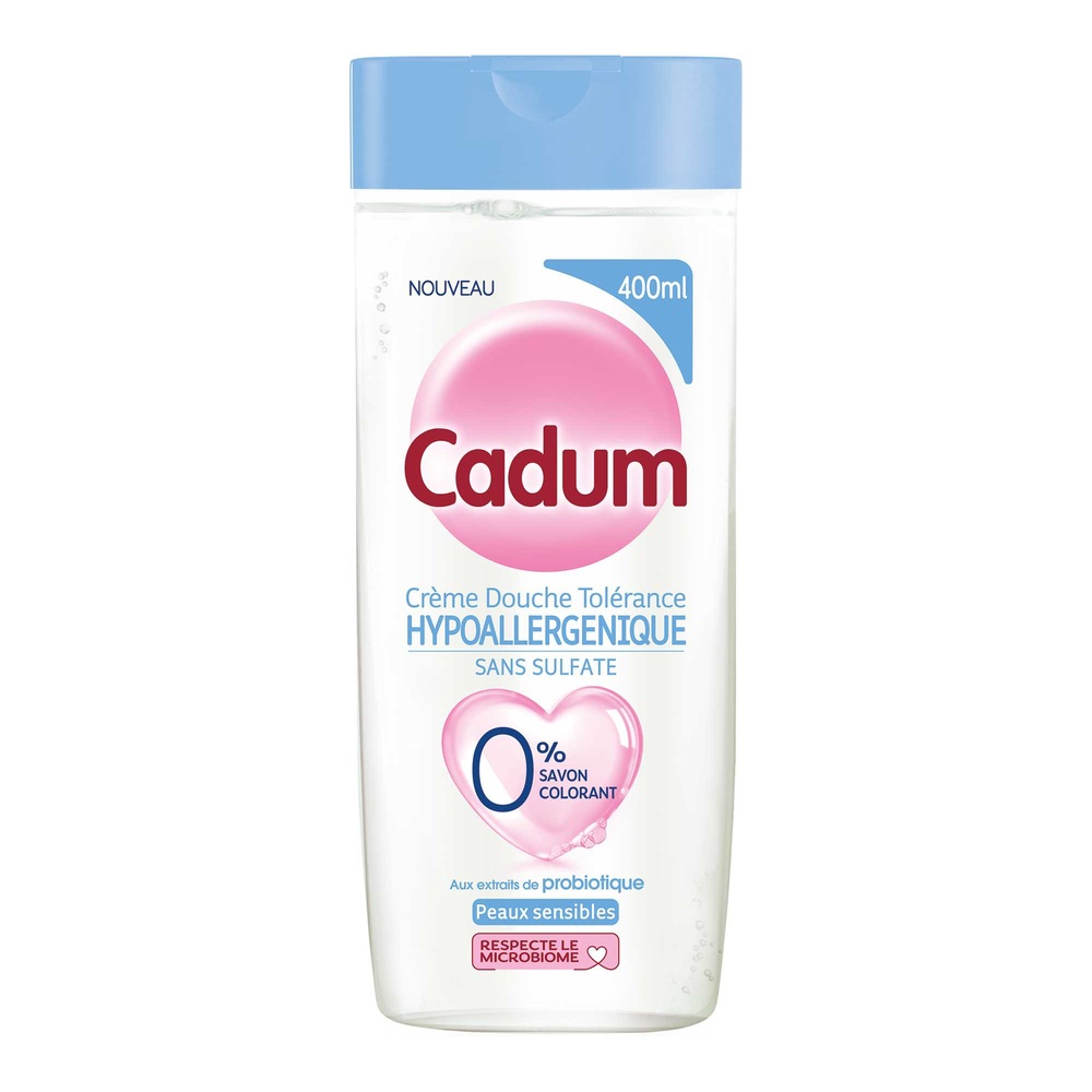 cadum Hypoallergénique Sans Sulfate Crème Douche Hypoallergénique