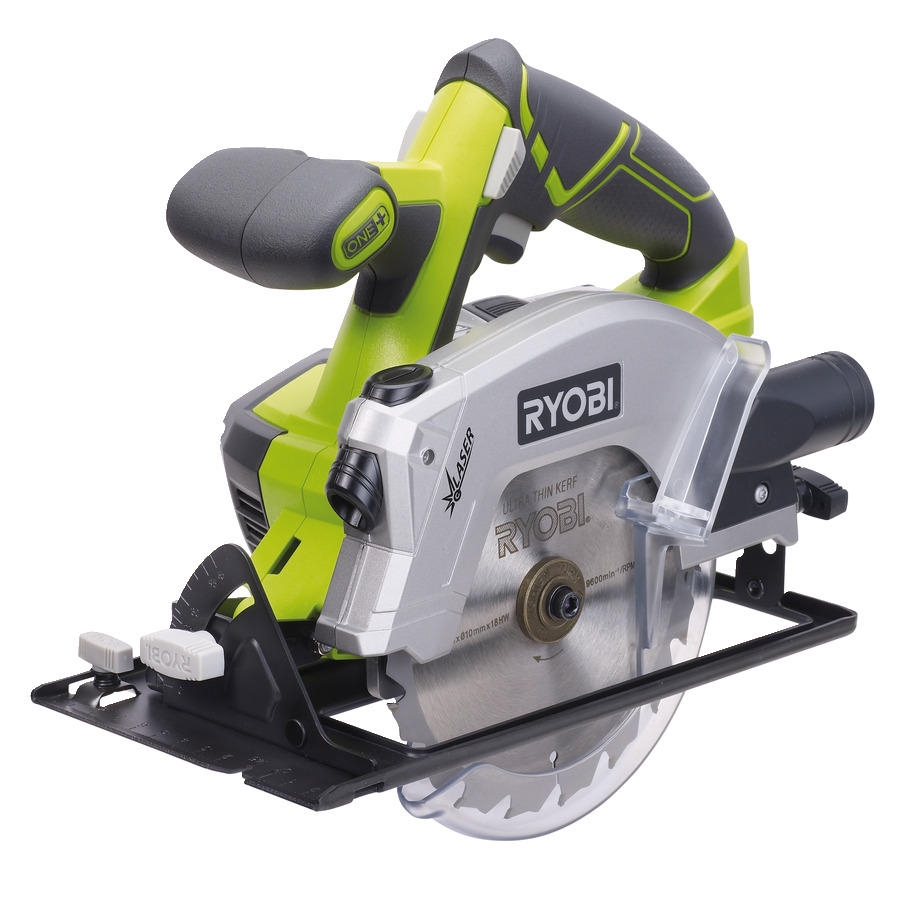 Fierăstrău circular fără fir Ryobi 5133001164 RWSL1801M 18 V fără baterii și încărcător