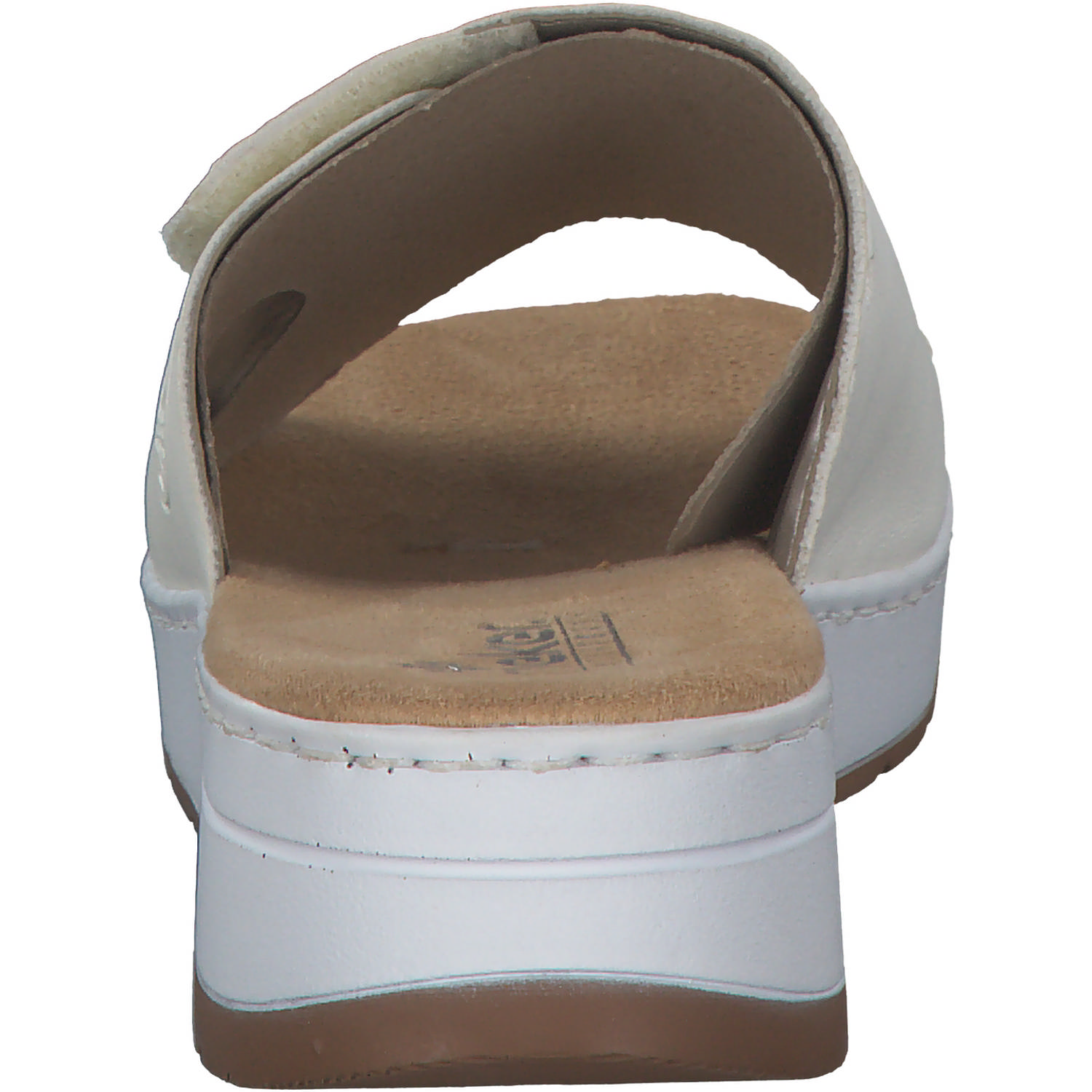 Rieker 60090, Plateau-Pantoletten, Damen, offwhite