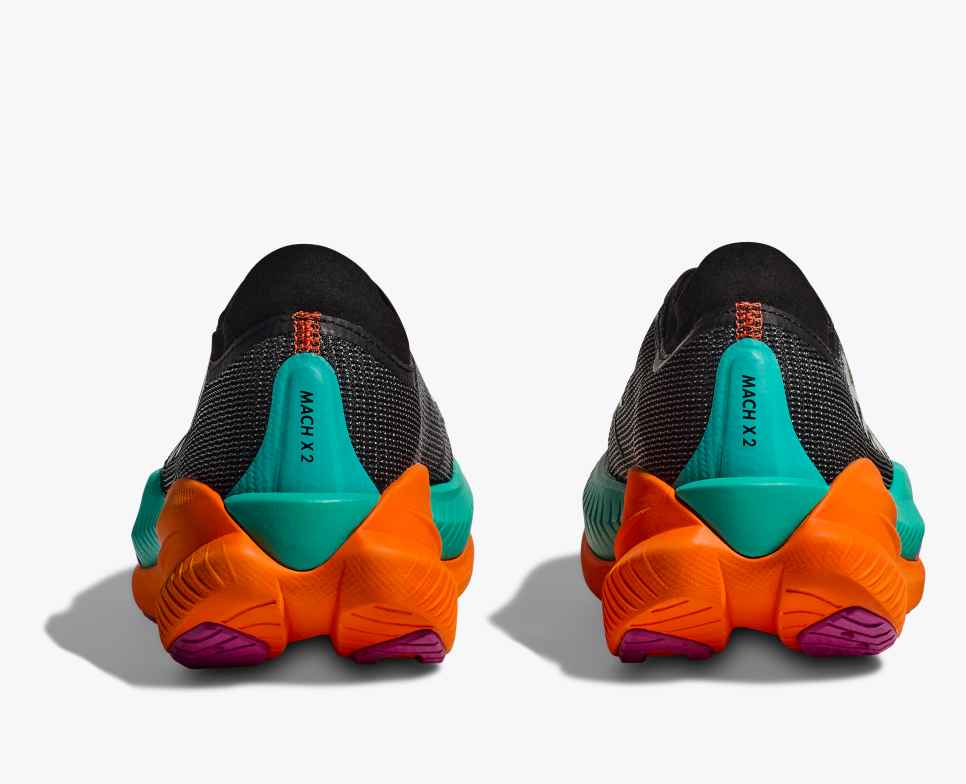 Mach X 2 Black/Electric Aqua