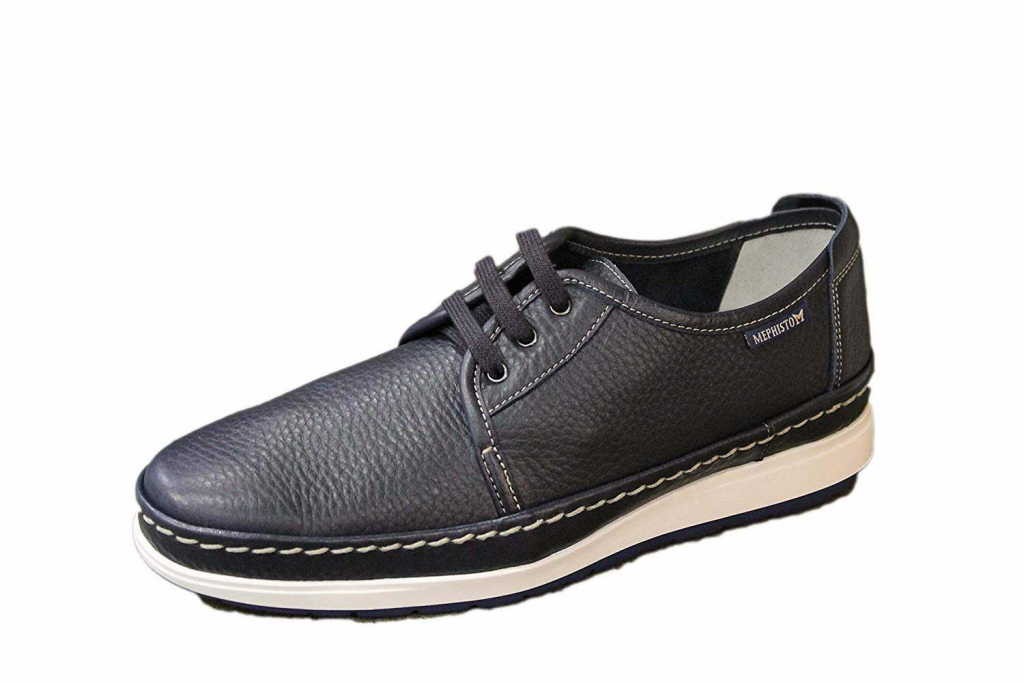 MEPHISTO Komfort Schnürer blau NAVY