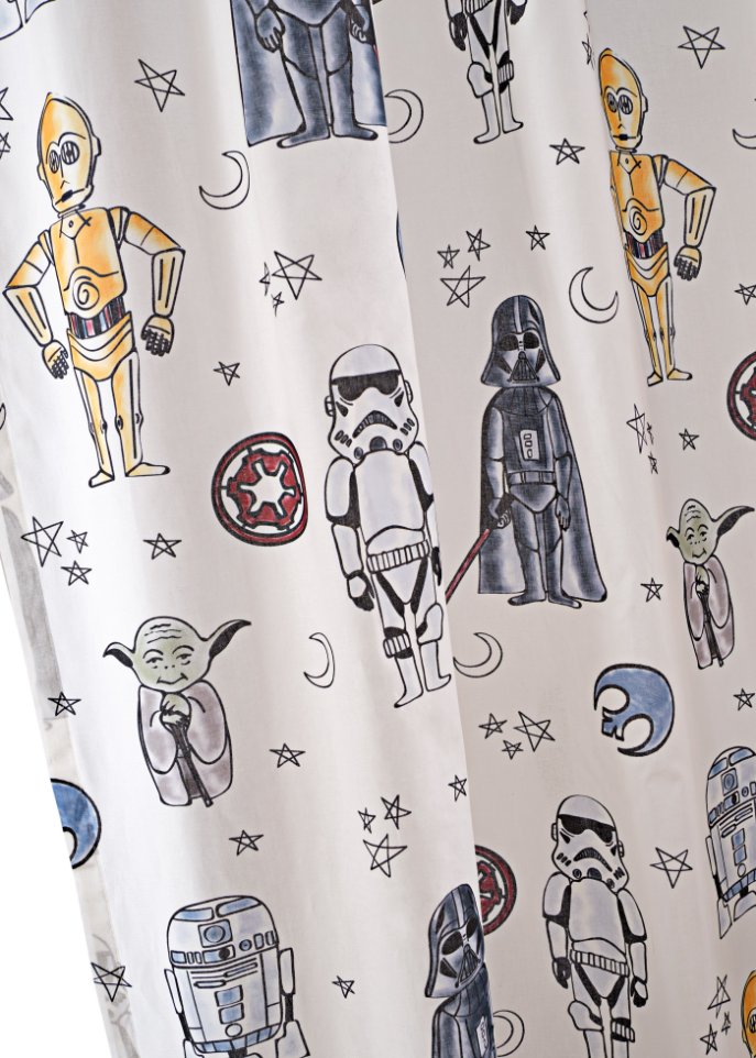 DS Star Wars Bio-Baumwoll Vorhang (1er Pack)