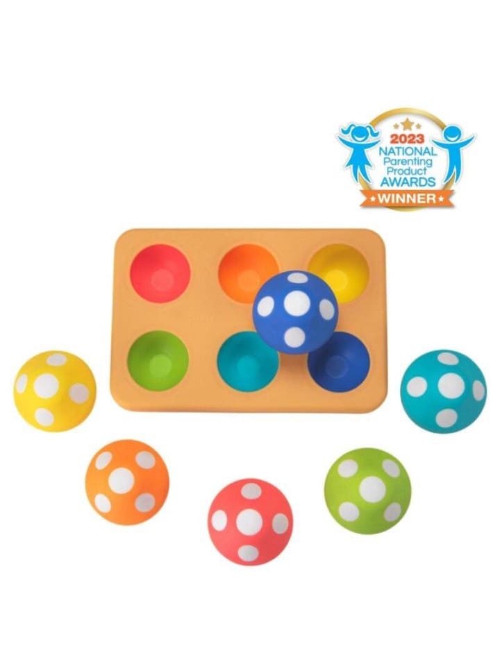 Sassy Lernspielzeug ab 1 Jahr mit 6 Pilzen - Farben, Zahlen & Emotionen lernen günstig kaufen onesize