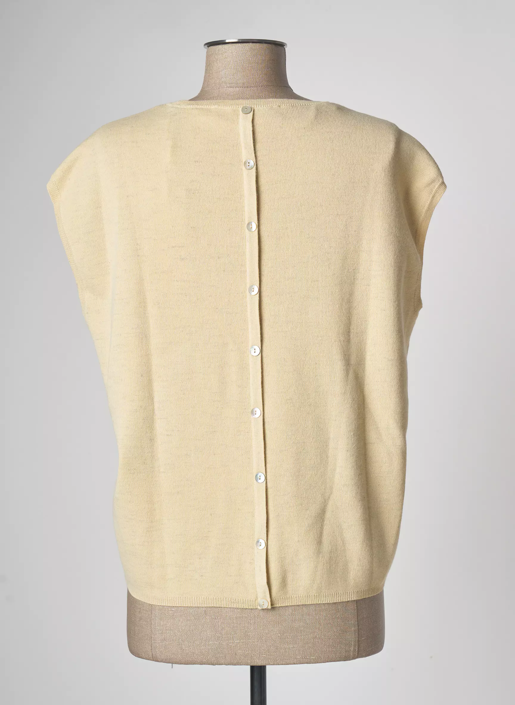 Yaya Pulls Femme couleur beige