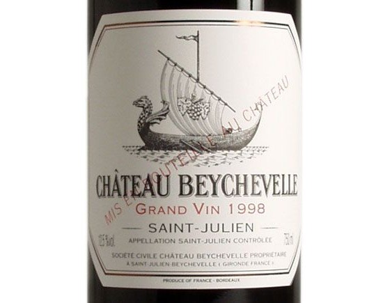 Château Beychevelle 1998 Bordeaux Saint-Julien