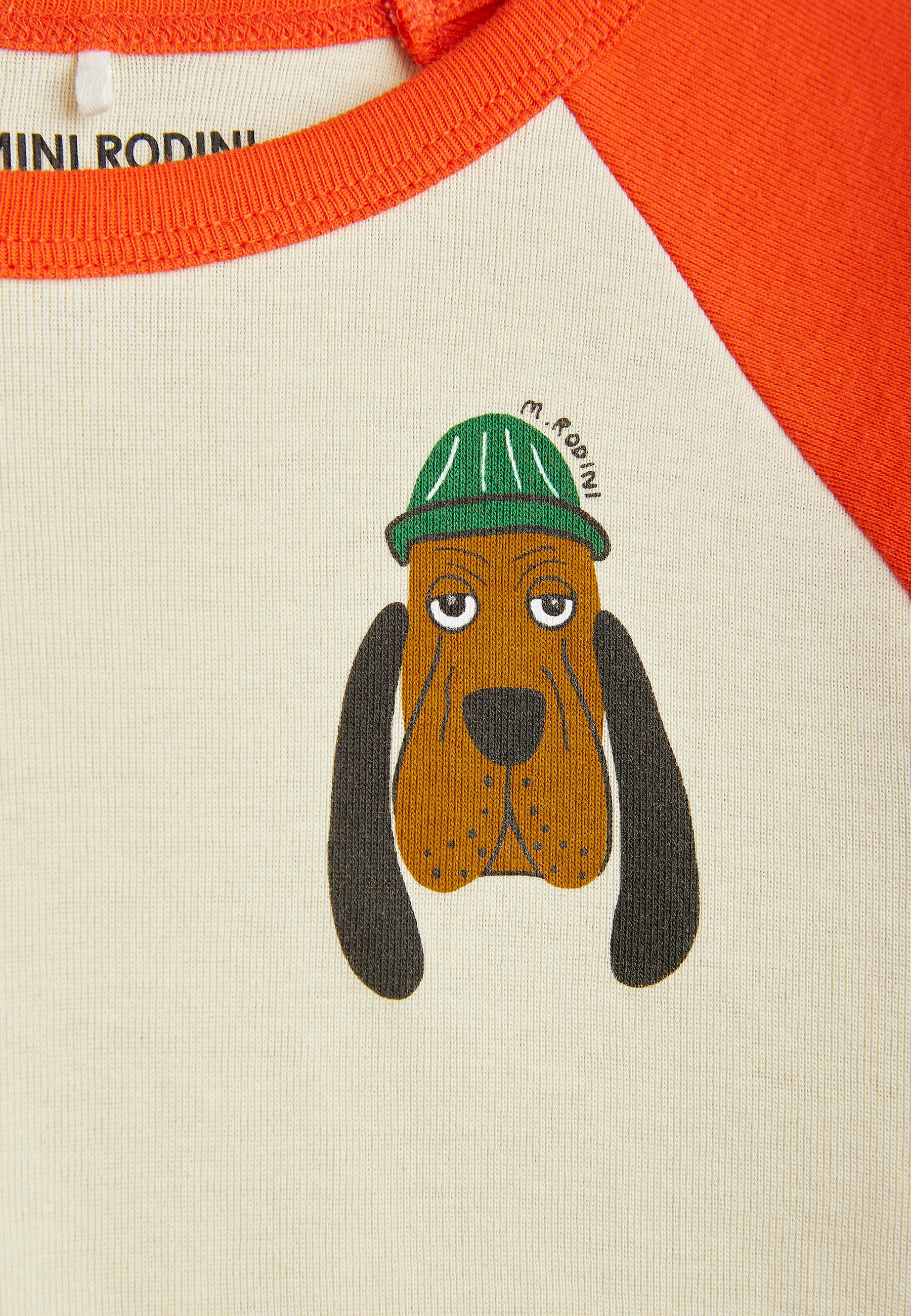 Camiseta unisex Mini Rodini Bloodhound de manga larga