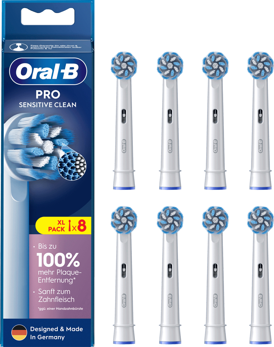 Aufsteckbürsten PRO Sensitive, 8 St