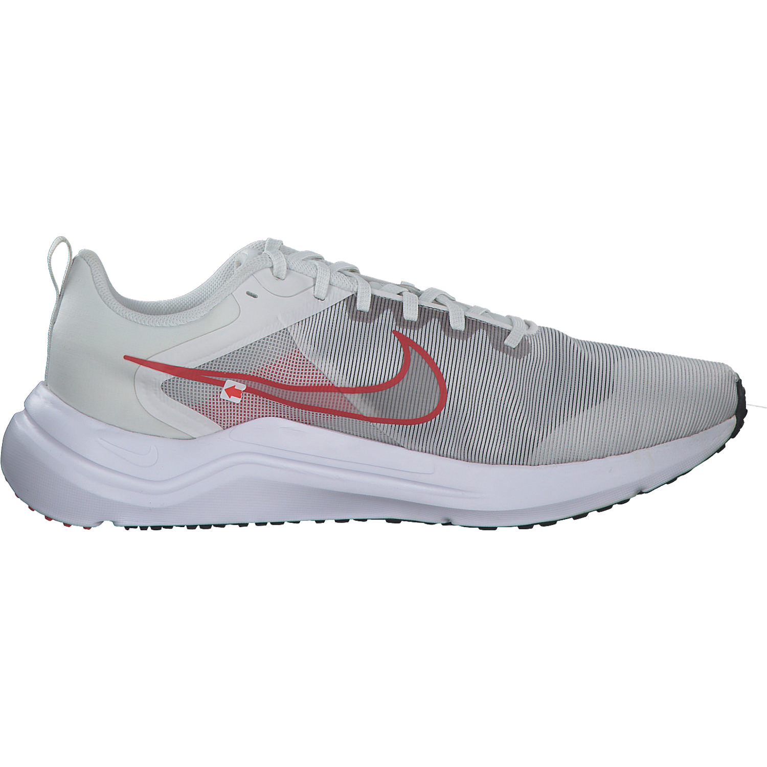 Nike Downshifter 12 DD9293, Sneakers Low, Herren, PLATINUM TINT/LT CRIMSON
